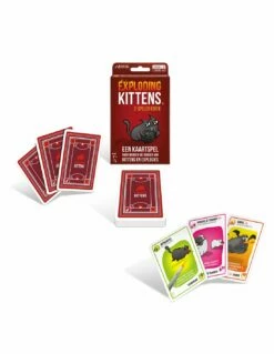 Exploding Kittens 2 Speler Editie NL -999 Games Winkel exploding kittens 2 speler editie nl 2