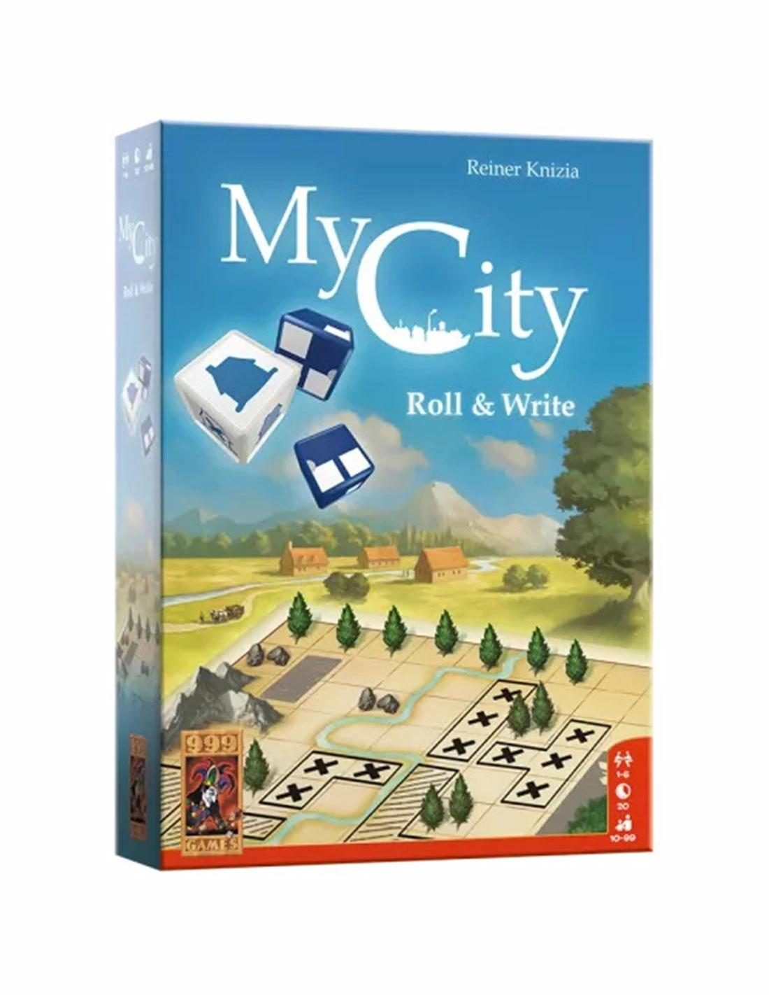 999 Games My City: Roll & Write (NL) 1 999 Games My City: Roll & Write (NL)