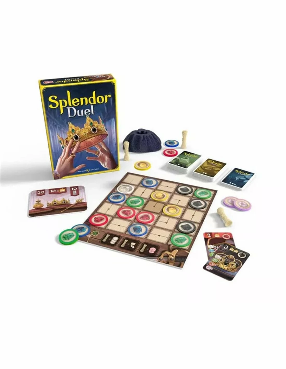 Splendor Duel (NL/FR) Space Cowboys Splendor Duel (NL/FR) -999 Games Winkel splendor duel nl fr 1