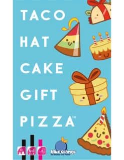 Blue Orange Taco Hat Cake Gift Pizza