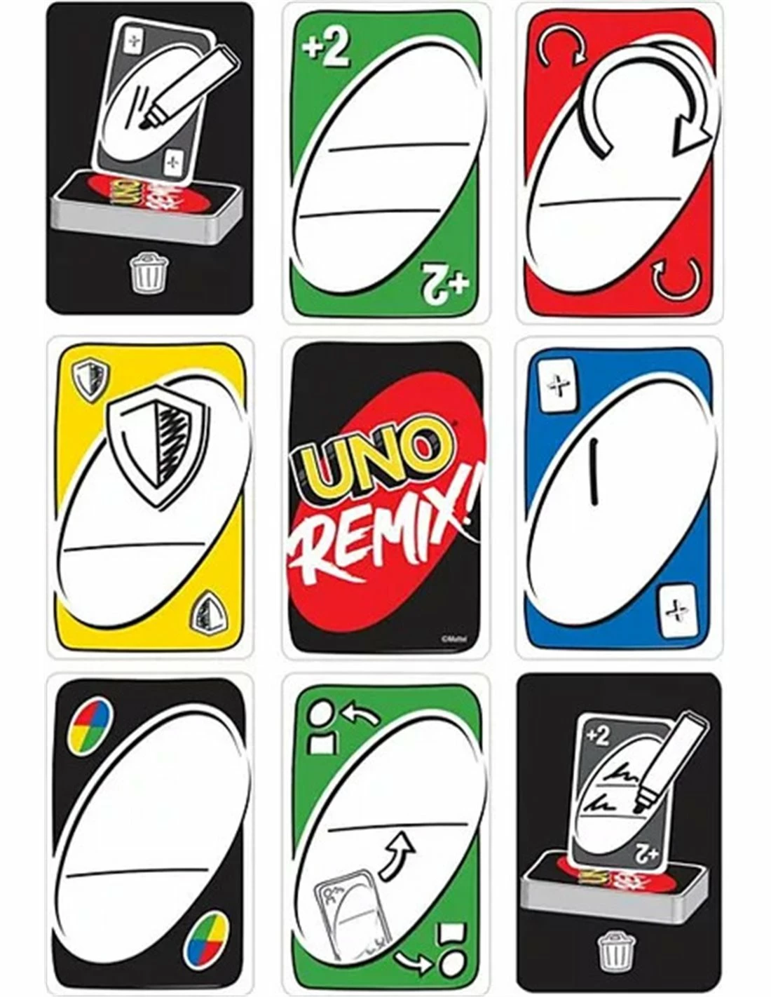 UNO – Remix MATTEL UNO – Remix -999 Games Winkel uno remix 1