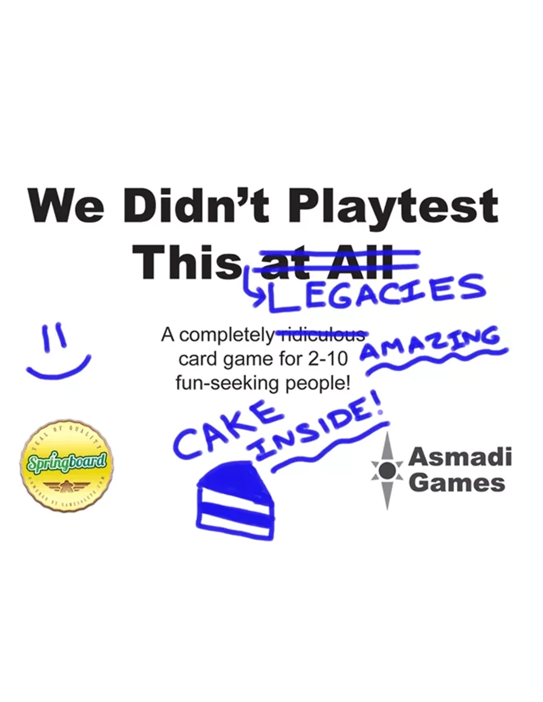 We Didnt Playtest This: Legacies 1 We Didnt Playtest This: Legacies